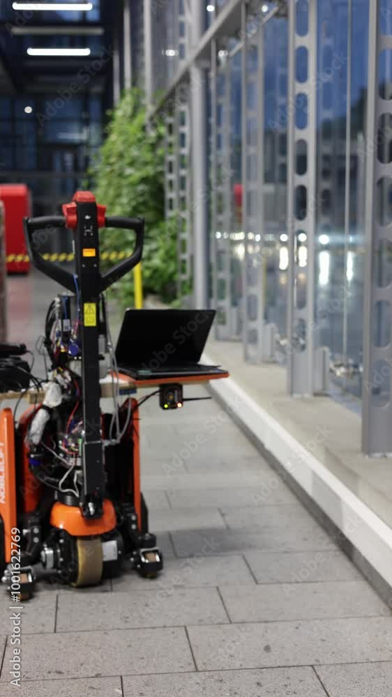 pallet truck with computer built-in vertical video pallet truck with computer built-in vertical video
