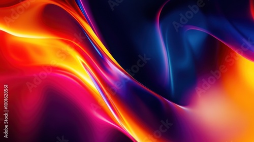 Abstract Swirls of Color