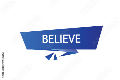 Printbutton web template,believe,bubble, banner label

