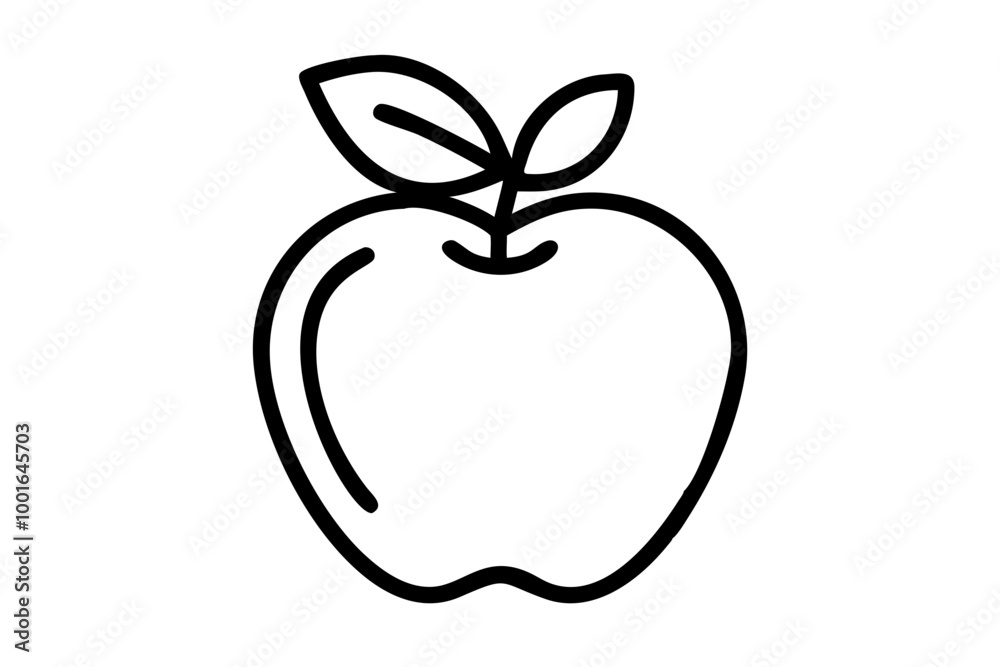 Chic Apple Outline Vector Illustration Embracing Clean Minimalism
Chic Apple Outline Vector Illustration Embracing Clean Minimalism