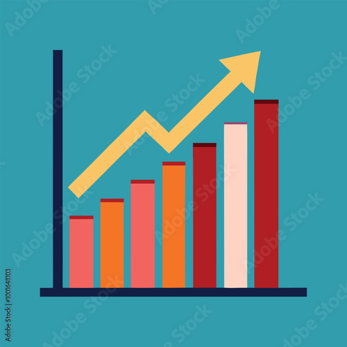 a graph showing upward trend