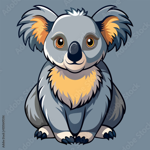 Koala vector image illustration and artwork