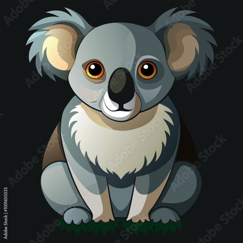 Koala vector image illustration and artwork