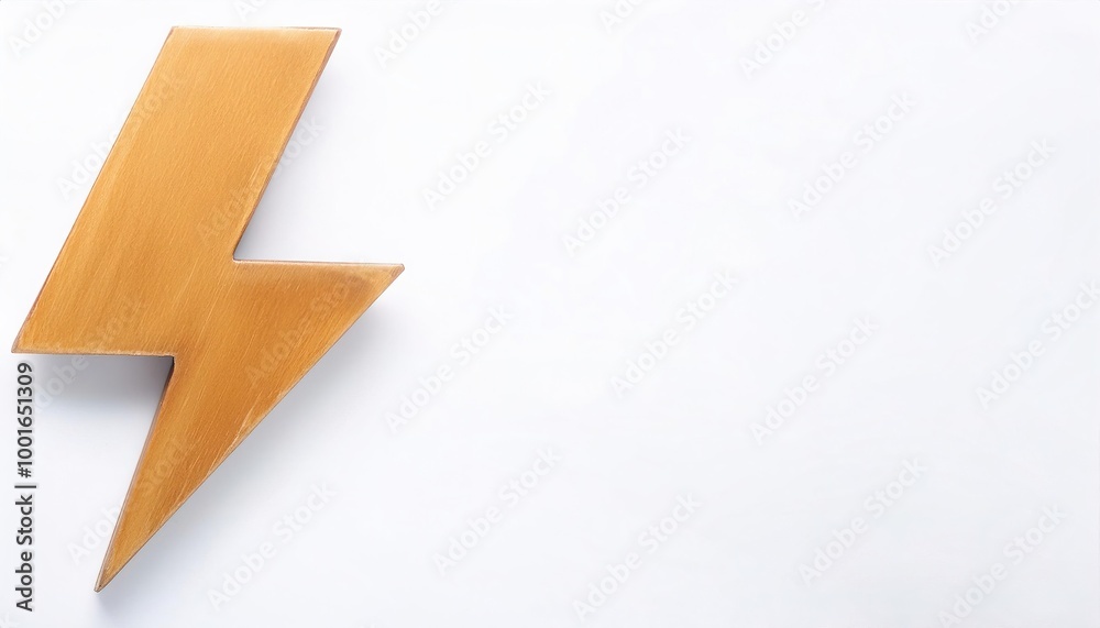 thunder or lightning bolt is a symbolic representation of lightning ...