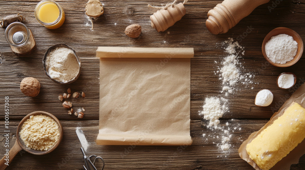 Depict a recipe card or set of instructions with clear, specific steps ...