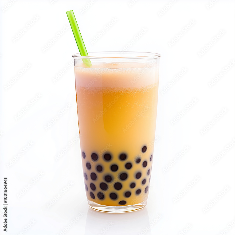 blubbletea in glass blubbletea in glass