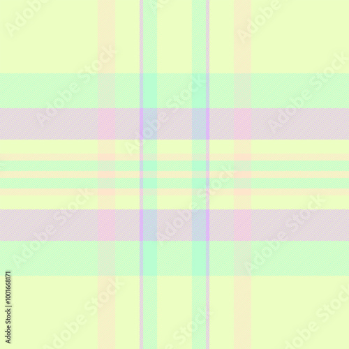 Cool check background vector, pure texture fabric textile. France pattern tartan seamless plaid in light and blanched almond colors.