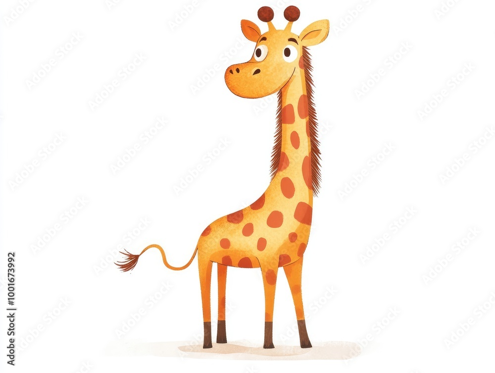 Fototapeta premium giraffe illustration