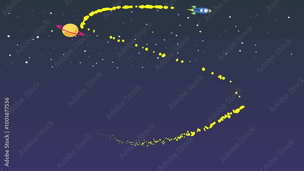 Rocket animation Rocket animation