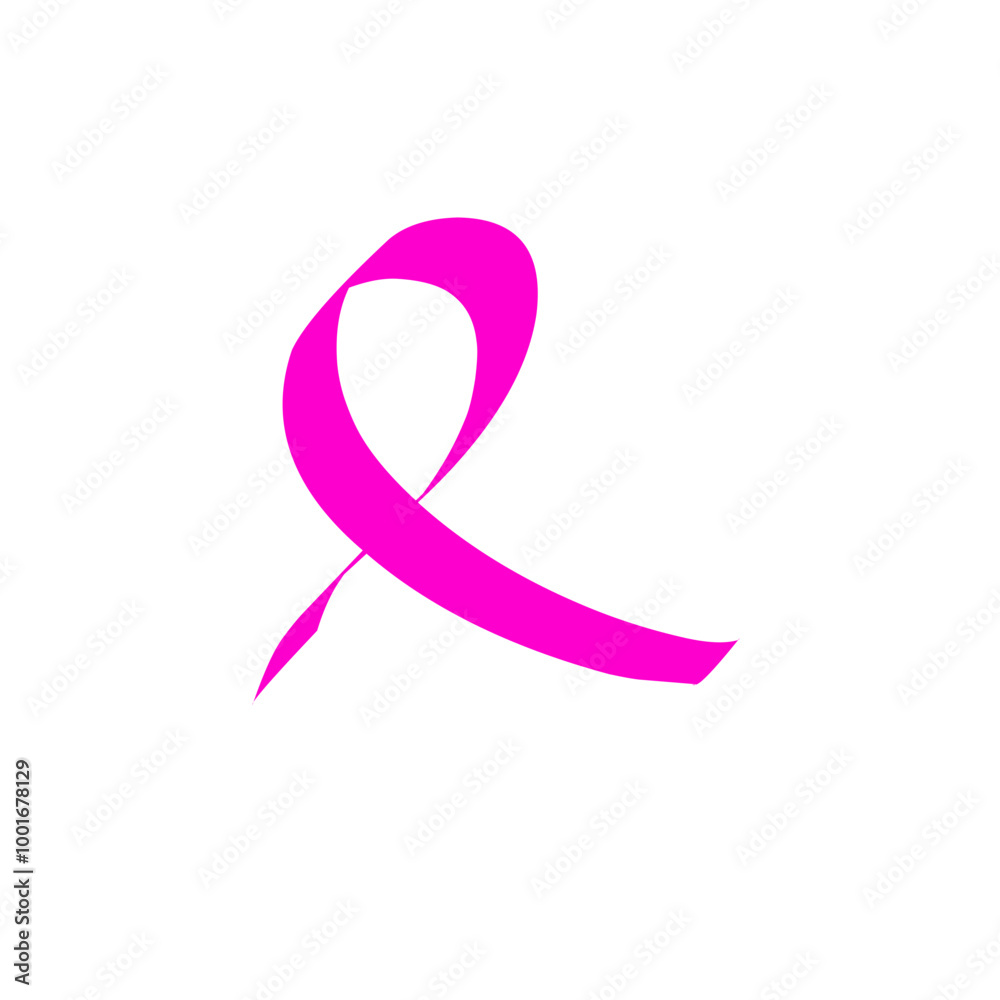 Hand Drawn Cancer Ribbon Hand Drawn Cancer Ribbon