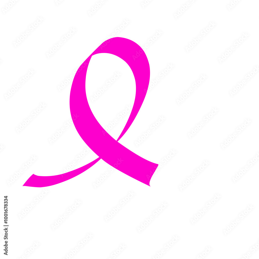 Hand Drawn Cancer Ribbon Hand Drawn Cancer Ribbon