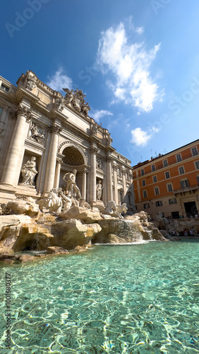 Trevi fountain