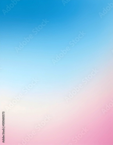 Blue and Pink Gradient Sky Background