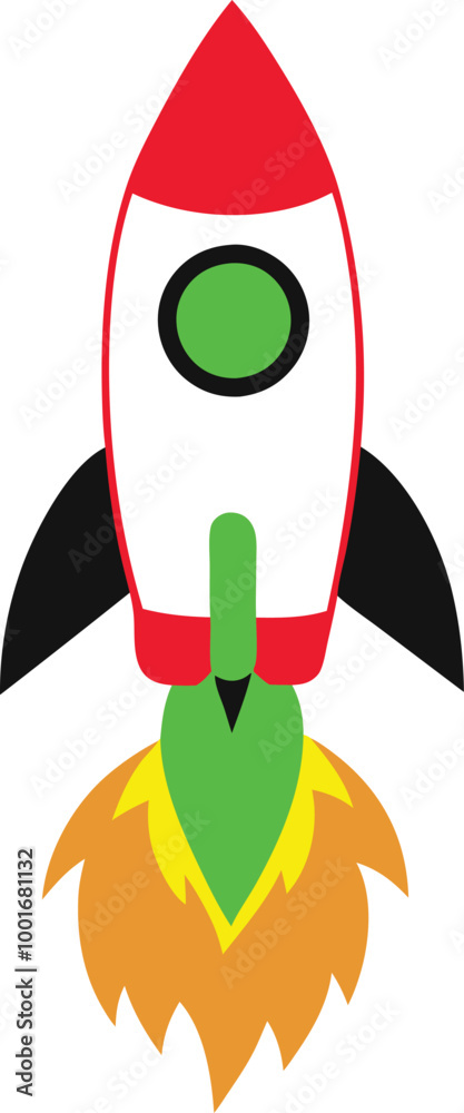 Simple Rocket Launching Vector Illustration for Beginners Exploring Space Adventures
Simple Rocket Launching Vector Illustration for Beginners Exploring Space Adventures