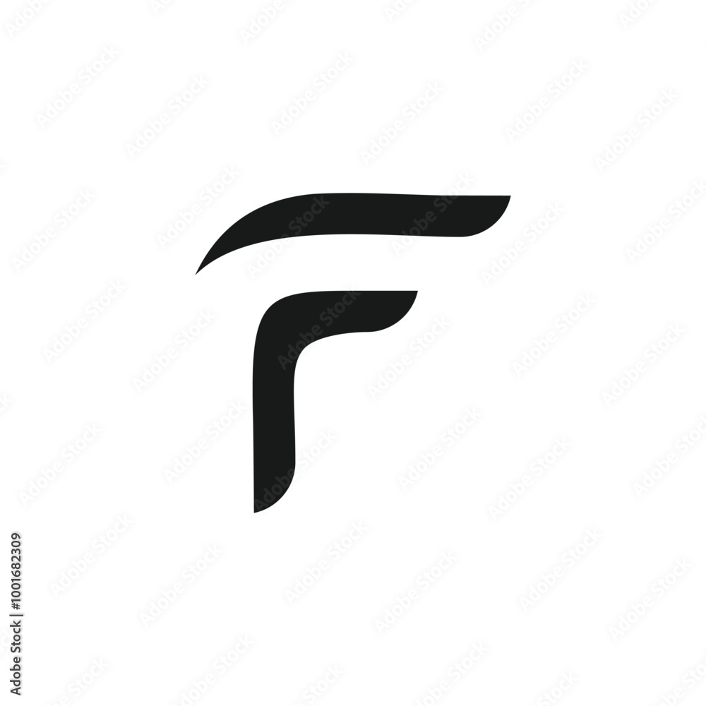 F logo with modern creative idea concept design F logo with modern creative idea concept design