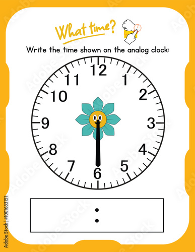 time worksheets for kids