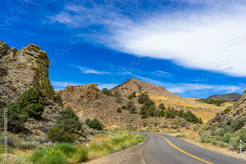 Seven Mile Canyon, Nevada