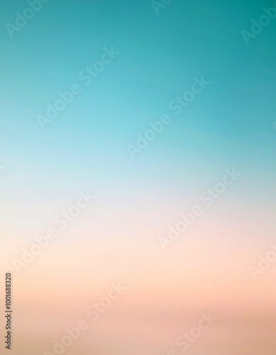 Abstract Sky Gradient Background with Pastel Colors