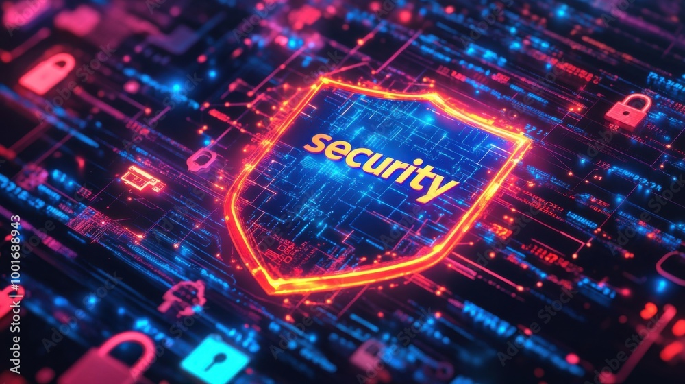 Cybersecurity Shield - Cyber Attack Prevention Cybersecurity Shield - Cyber Attack Prevention