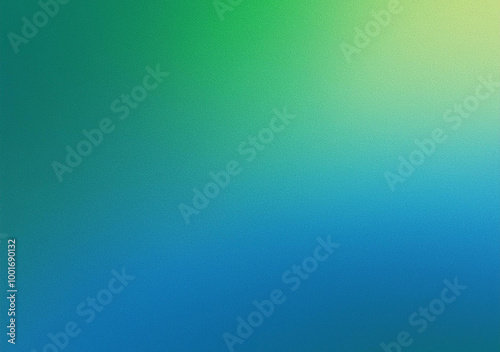 Grainy blue green gradient background, smooth noise texture cover header poster backdrop design