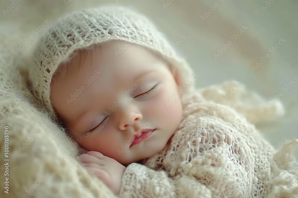 A small newborn baby, delicate and peaceful, symbolizing new life, innocence, and the beginning of a beautiful journey
A small newborn baby, delicate and peaceful, symbolizing new life, innocence, and the beginning of a beautiful journey