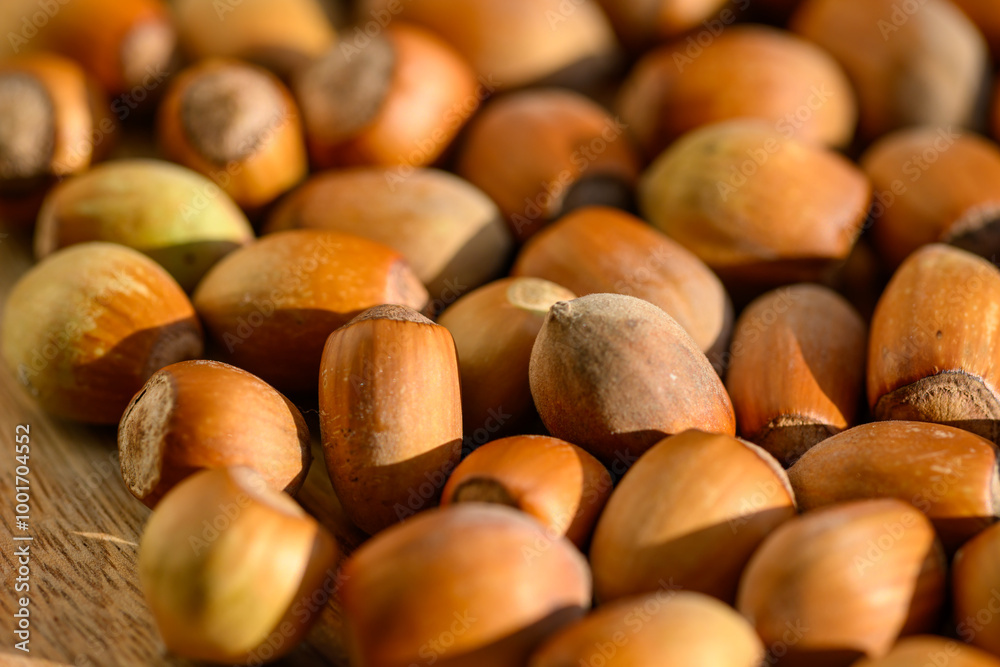 Hazelnuts have a pleasantly sweet taste and come from the hazel tree.