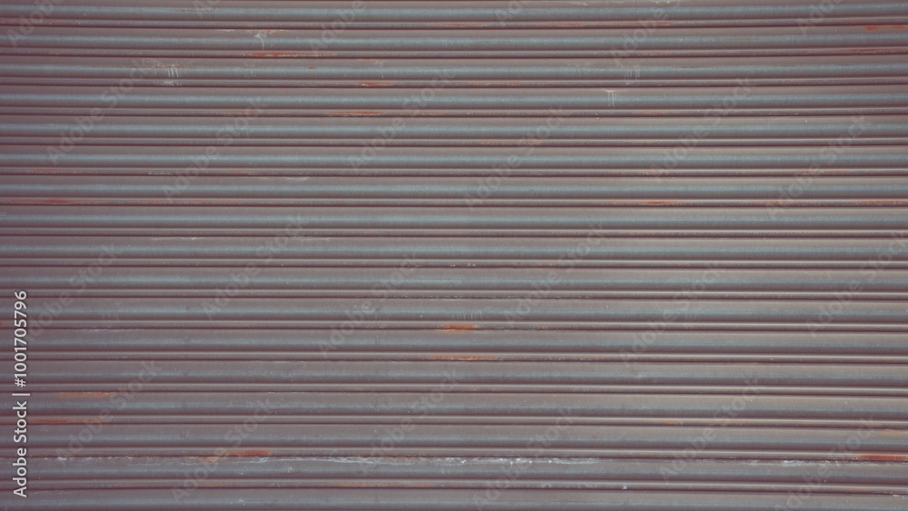Fototapeta premium Old Weathered Roll Gates Industry