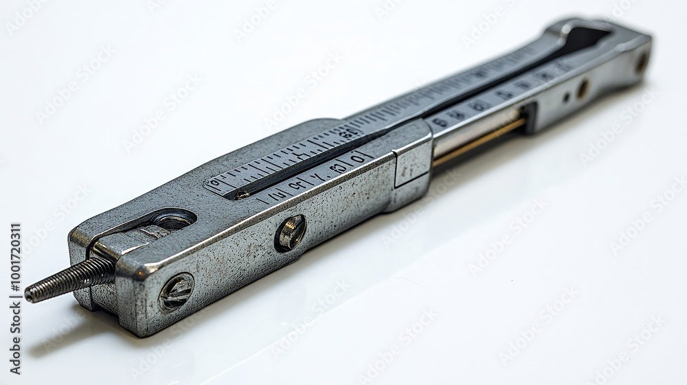 Metal gauge tool with precise measurement design Metal gauge tool with precise measurement design