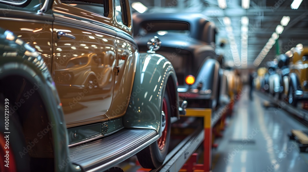 Car automobile factory assembly line Car automobile factory assembly line