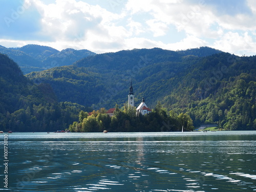 Lake Bled Church 