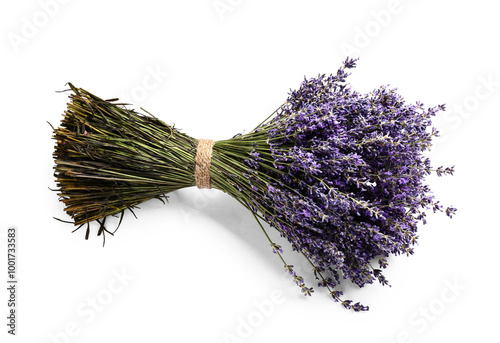 Bouquet of beautiful lavend...