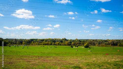 landscape at kaposvar in Hungary