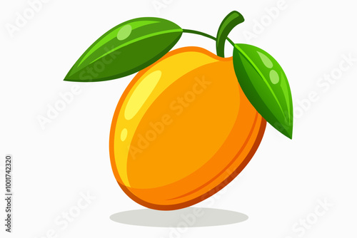 Mango Icon Illustration for Design
