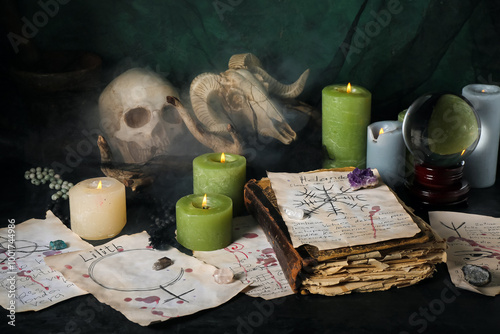 Witch's magic attributes wi...