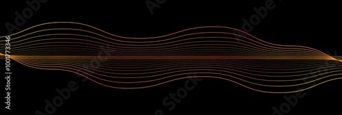 curved wavy lines tech futuristic motion background. dynamic abstract line waving loop line. Metaverse Abstract Seamless wave abstract lines stream 4K background loop