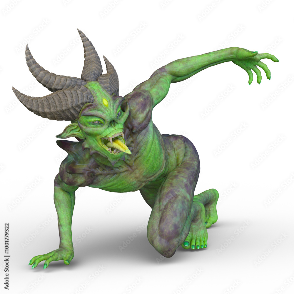 Fototapeta premium モンスター 3DCGレンダリング