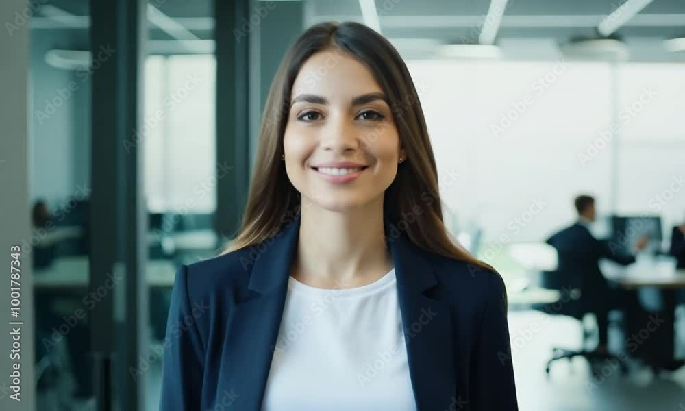 portrait of a smiling business woman portrait of a smiling business woman