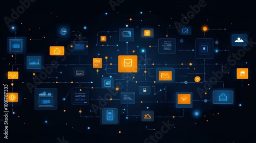 a A diagram of how federated authentication systems (like SSO) work. photo