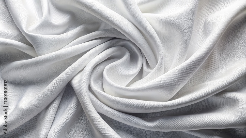 Fototapeta premium Elegant White Textile Texture for Backgrounds, Fabrics, and Design Projects with Subtle Depth