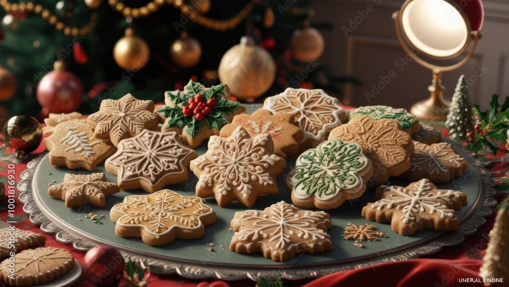 Fototapeta premium Gingerbread cookies