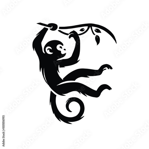 Monkey Swinging