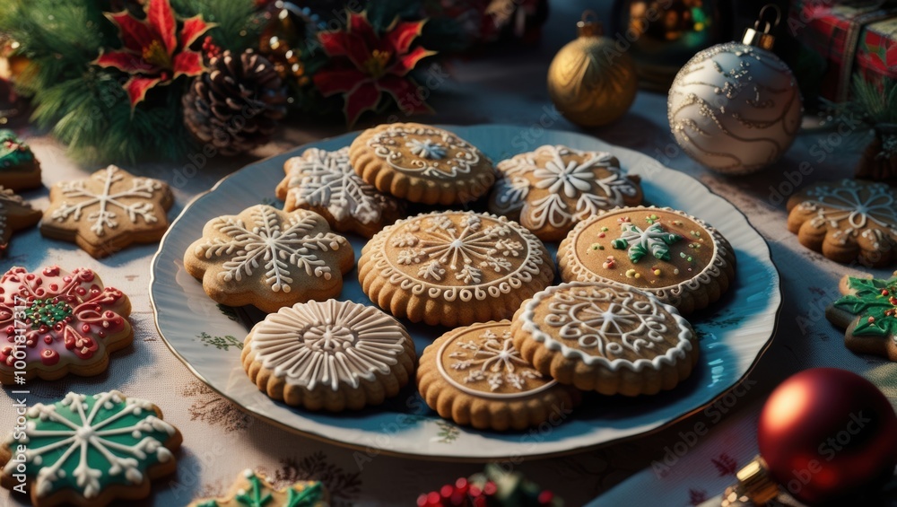 Fototapeta premium Gingerbread cookies