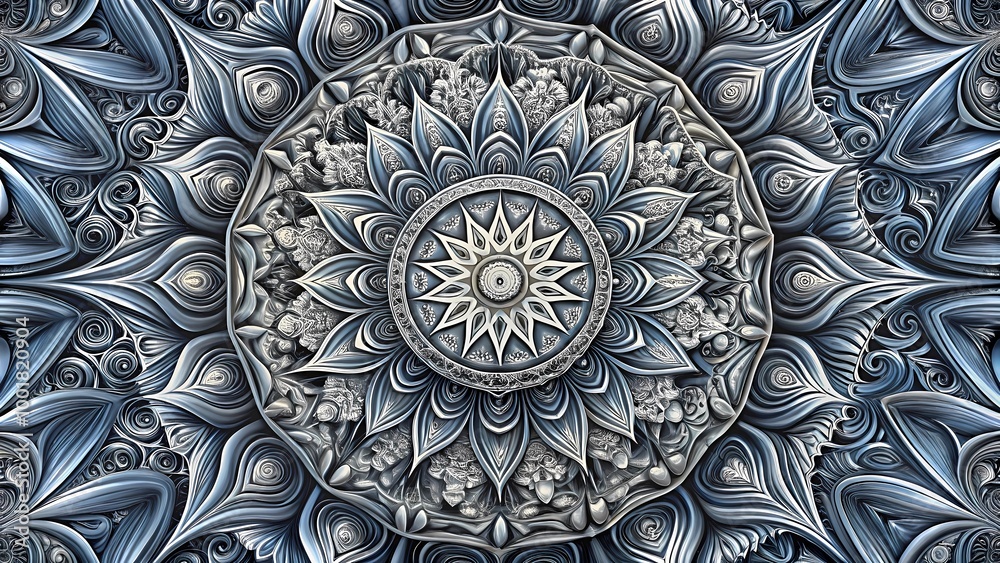 pattern with ornament pattern with ornament