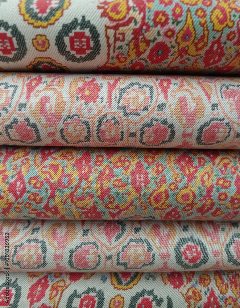Textile created using AI.