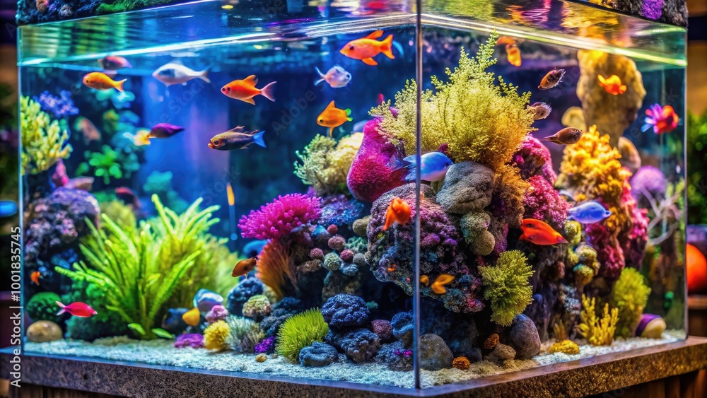 Fototapeta premium Realistic Semi-Transparent Modern Tank Exterior Displaying Detailed Features and Design Elements