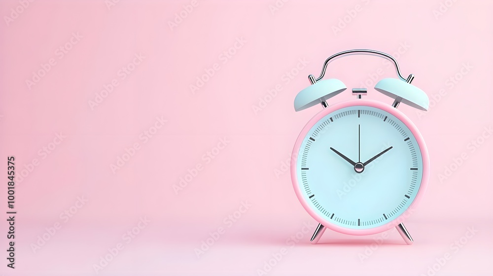 Pink Alarm Clock Minimalist Pink Alarm Clock Minimalist