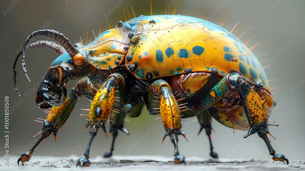Vibrant Beetle Macro Photography: A Close-Up Look at Nature's Beauty Vibrant Beetle Macro Photography: A Close-Up Look at Nature's Beauty