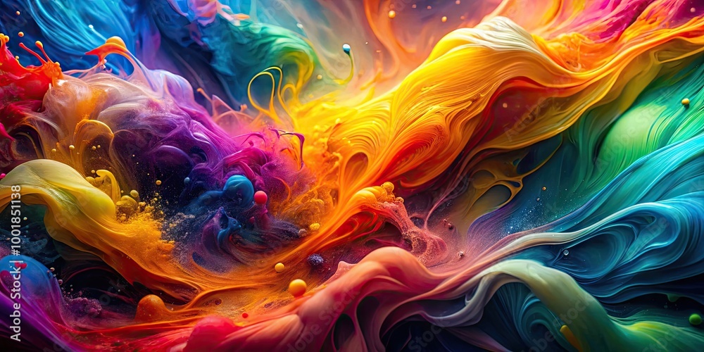 Vibrant Abstract Background with Blended Colors Creating a Dynamic and Engaging Visual Experience Vibrant Abstract Background with Blended Colors Creating a Dynamic and Engaging Visual Experience
