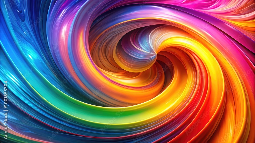 Vibrant Colorful Abstract Swirl Design with Smooth Curves and Shapes on Transparent Background Vibrant Colorful Abstract Swirl Design with Smooth Curves and Shapes on Transparent Background
