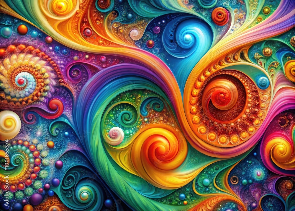 Vibrant Groovy Background with Abstract Swirls and Colorful Patterns for Creative Projects and Designs Vibrant Groovy Background with Abstract Swirls and Colorful Patterns for Creative Projects and Designs